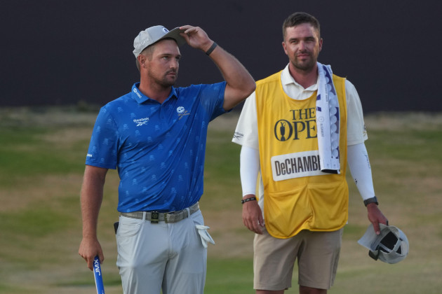 Bryson DeChambeau drops out of second place after receiving two-shot penalty