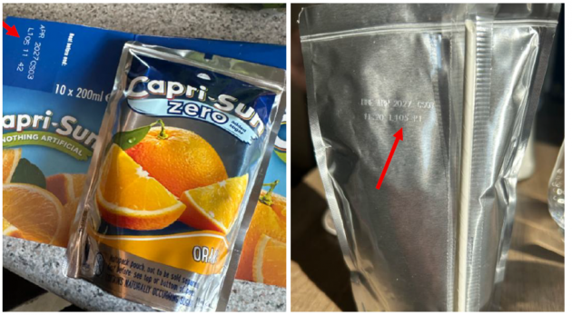 Capri-Sun batches recalled after regular juice put in sugar-free packs