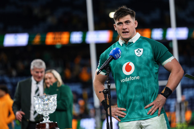 'That was special' - Ireland skipper Sheehan revels in Wallabies win
