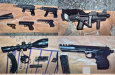 Eleven 'military grade' guns seized by gardaí in raids across Kildare and Laois