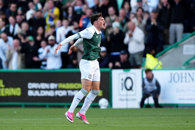 Owen Elding on target as Hibernian overturn first-leg deficit to march on in Europe