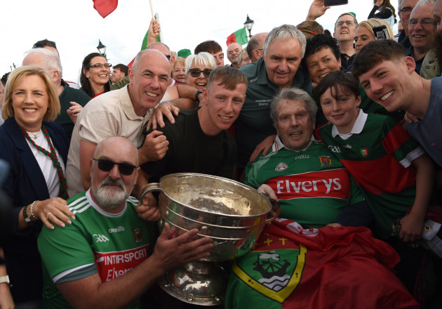 'We got a picture with Sam on his lap and Ryan O’Donoghue beside him. That's it now. Job done'