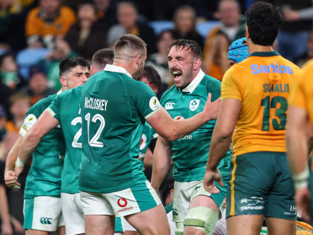 Imbued by their bench, Ireland dig deep to make perfectly imperfect start in Sydney
