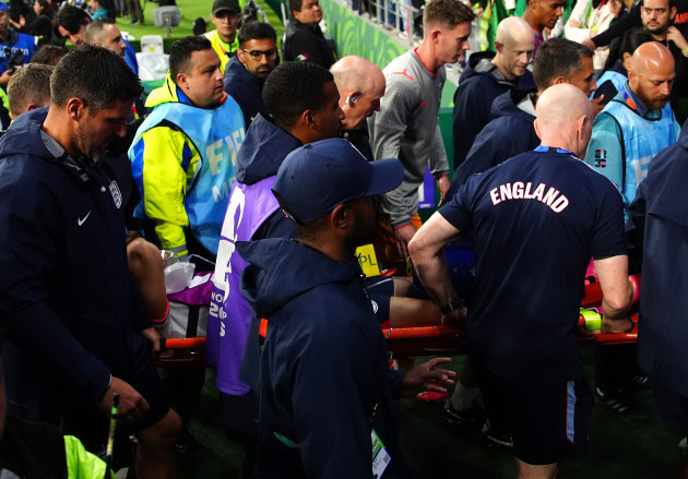 Jordan Henderson suffers freak injury after falling over advertising hoarding in post-match celebrations
