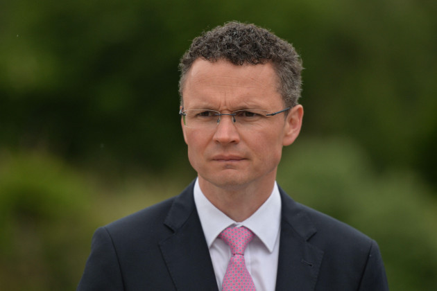 Minister Patrick O'Donovan under close medical observation in Brussels hospital
