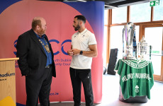 Pico Lopes enjoys mayor’s reception by South Dublin County Council after World Cup heroics