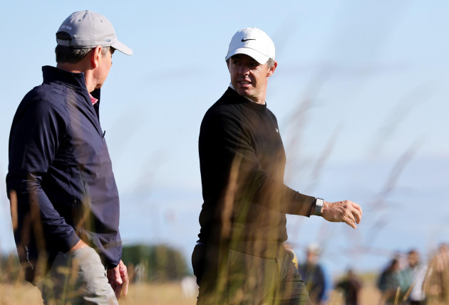 Rory McIlroy's chance meeting with Nick Faldo and Open preparation