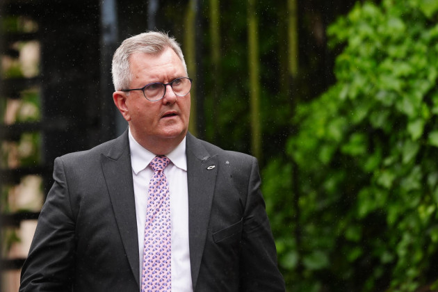 ‘Media frenzy’: PSNI chief tells journalists to stop trying to contact Jeffrey Donaldson’s victims
