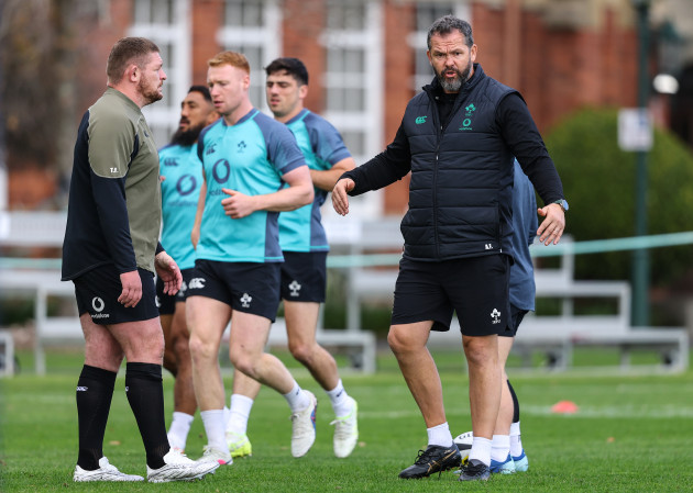 'Everyone was training' - Farrell has full options for All Blacks clash