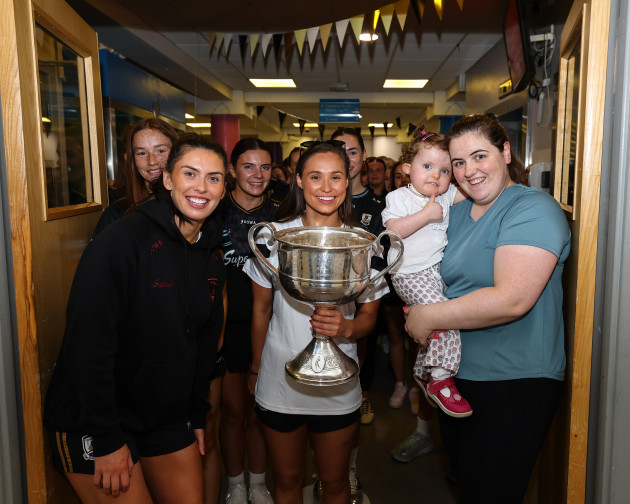 In pics: Galway visit patients at Crumlin hospital before All-Ireland homecoming