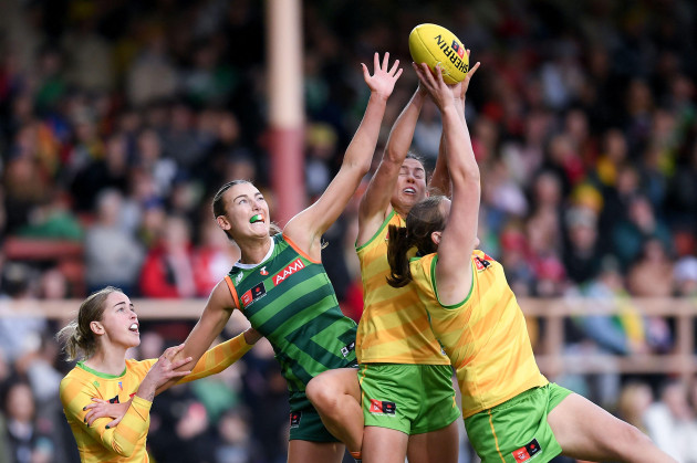 Australia beat Ireland in AFLW international contest