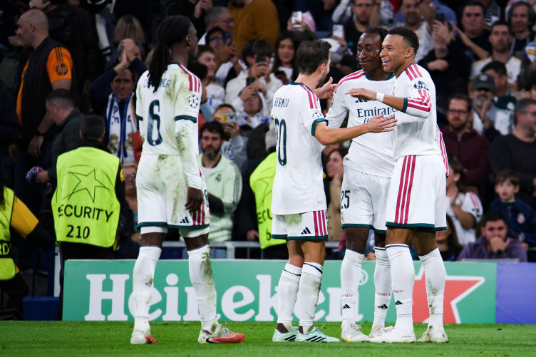 Real Madrid and Aston Villa maintain perfect starts to Champions League